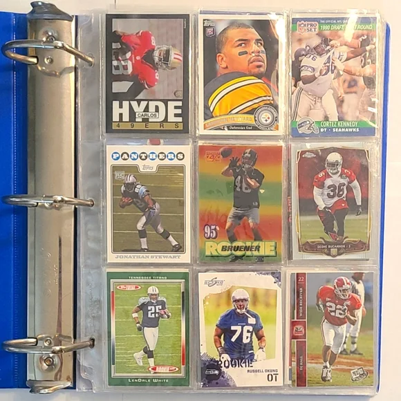 NFL | Other | Football Card Binder Of 8 Different Panini Nfl Rookie Cards | Poshmark NFL | Other | Football Card Binder Of 8 Different Panini Nfl Rookie Cards | Poshmark